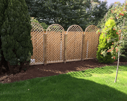 Wooden Arched Fencing